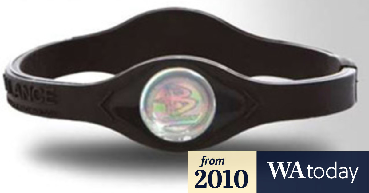 Power Balance bracelets exposed as a sham